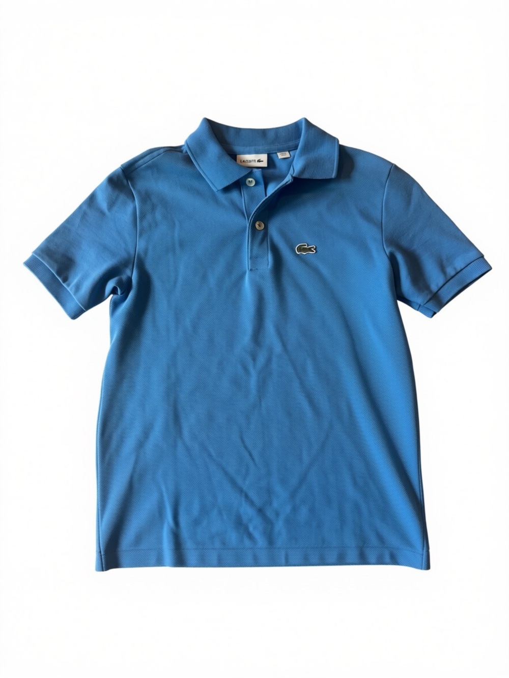 Lacoste Kids Light Blue Pique Polo